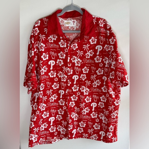 Phillies Hawaiian shirt, Chevrolet collab • Men’s unsized - Picture 1 of 7